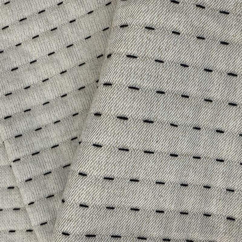 Coupon 3m Tissu Calicot Piqué Coloris Lin 