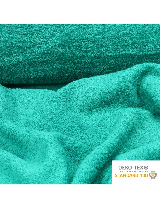 Tissu éponge OEKO-TEX vert