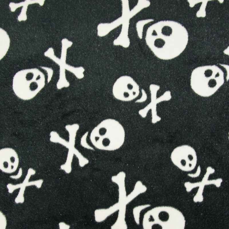 Coupon 3m Tissu Polaire Pirate 