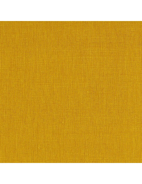 Coupon ameublement coton / polyester 150 x 280 cm jaune