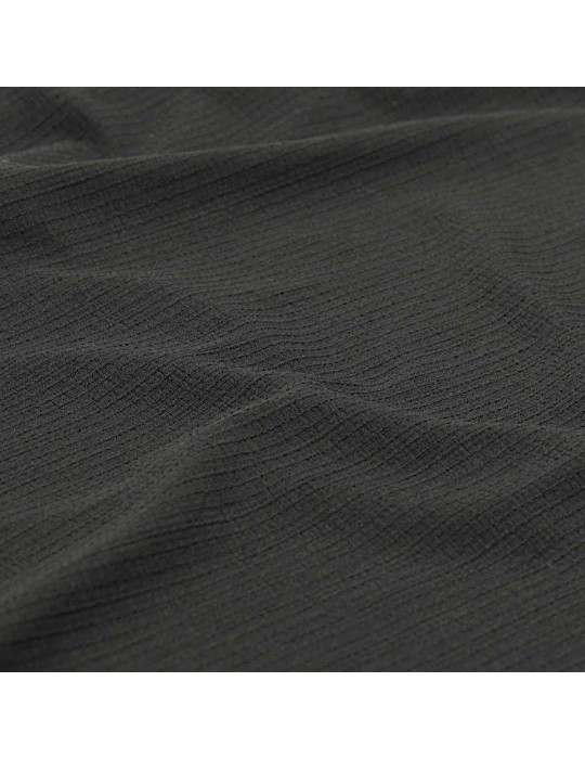 Coupon habillement polyester / élasthanne 300 cm noir