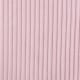 Coupon 3m Tissu Polaire Microfibre Cotelée Rose Clair 