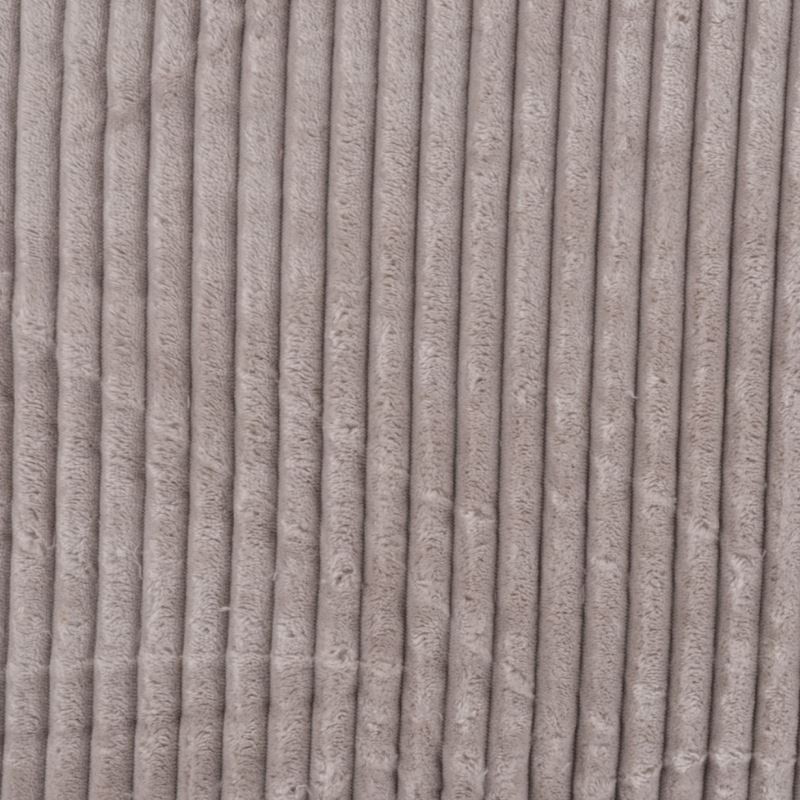 Coupon 3m Tissu Polaire Microfibre Cotelée Sable