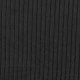 Coupon 3m Tissu Polaire Microfibre Cotelée Noir