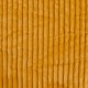 Coupon 3m Tissu Polaire Microfibre Cotelée Ocre