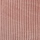 Coupon 3m Tissu Polaire Microfibre Cotelée Rose