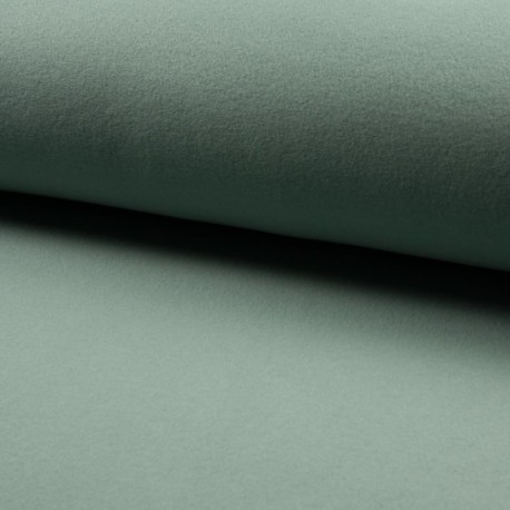 Coupon 3m Tissu Polaire Bio Uni Celadon
