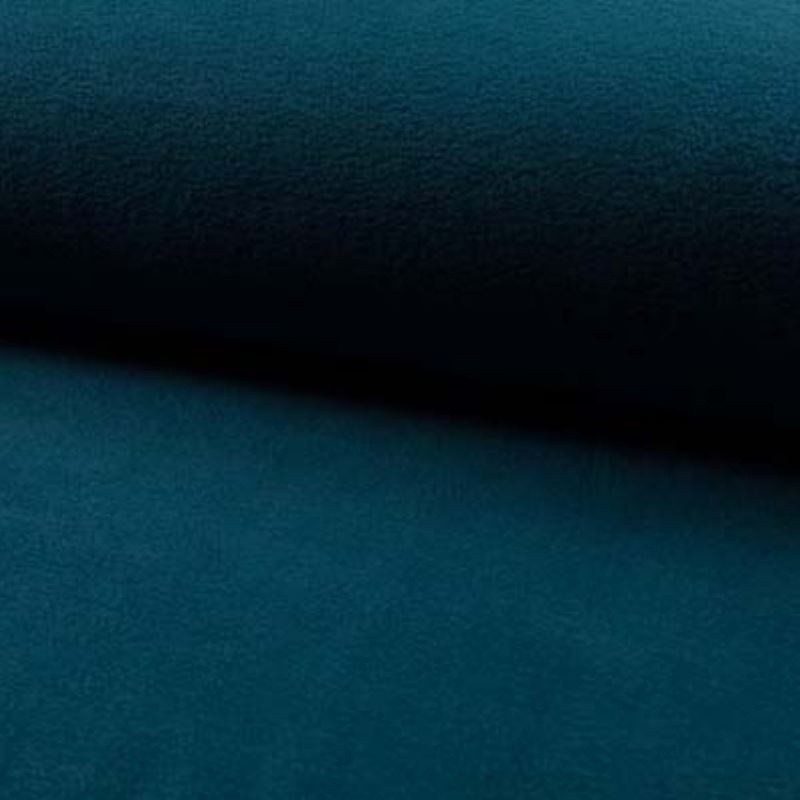 Coupon 3m Tissu Polaire Uni Pétrole