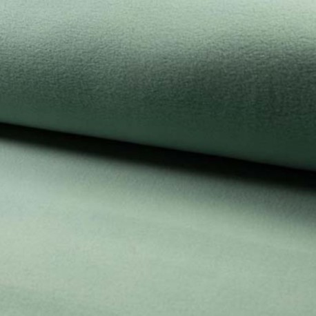 Coupon 3m Tissu Polaire Uni Céladon