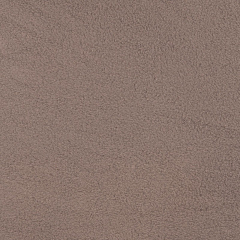 Coupon 3m Tissu Polaire Taupe