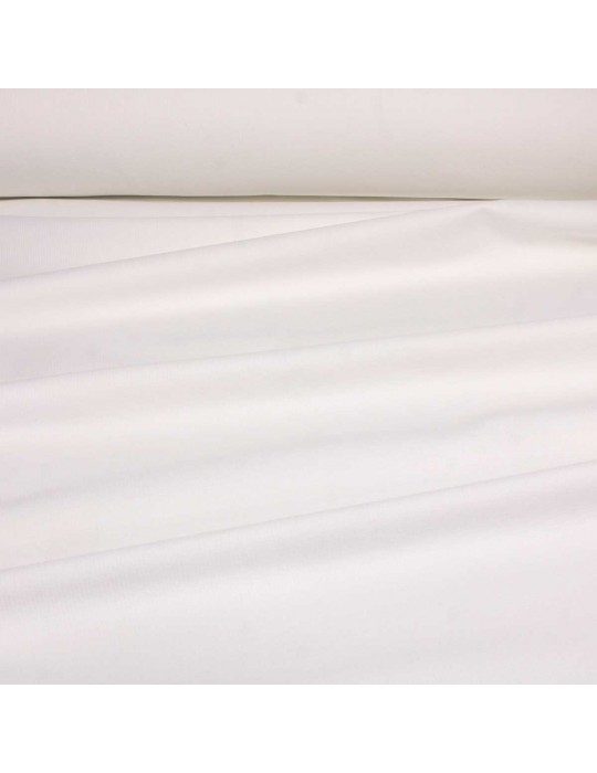 Toile d'ameublement coton blanc 150/160 cm de large