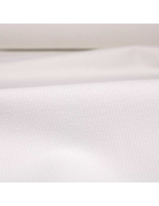 Toile d'ameublement coton blanc 150/160 cm de large