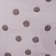 Coupon 3m Tissu Polaire Microfibre Points Lilas