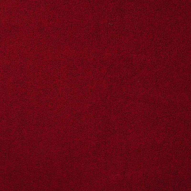 Coupon 3m Tissu Polaire Rouge 
