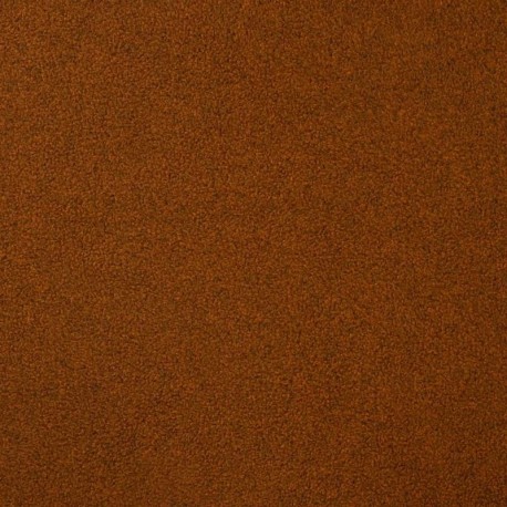 Coupon 3m Tissu Polaire Cognac 