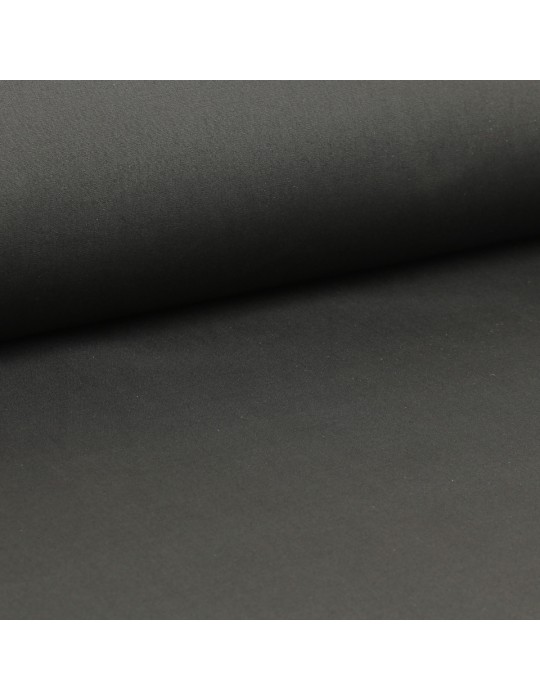 Tissu coton / polyester 150 cm de large noir