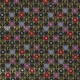 Coupon 3m Tissu Popeline Imprimé Etoile Bleu Marine