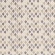 Coupon 3m Tissu Popeline Imprimé Ornement Beige