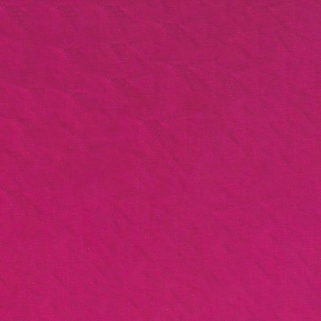 Coupon 3m Tissu Popeline Uni Fuchsia 