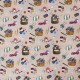 Coupon 3m Tissu Popeline Moments Tricot