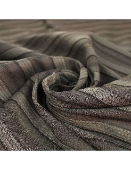 Coupon habillement polyester/coton 3 mètres gris