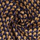 Coupon 3m Tissu Popeline De Viscose Imprimée Abstrait Multico