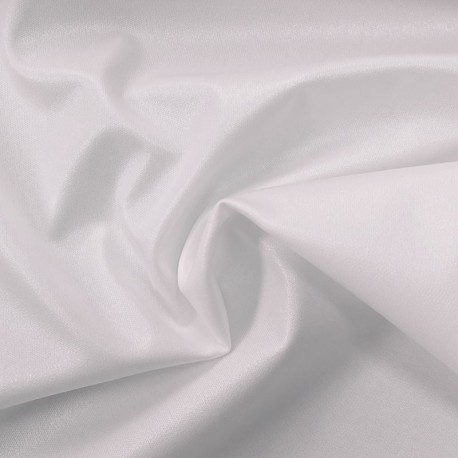 Coupon 3m Tissu Pul Uni Blanc  