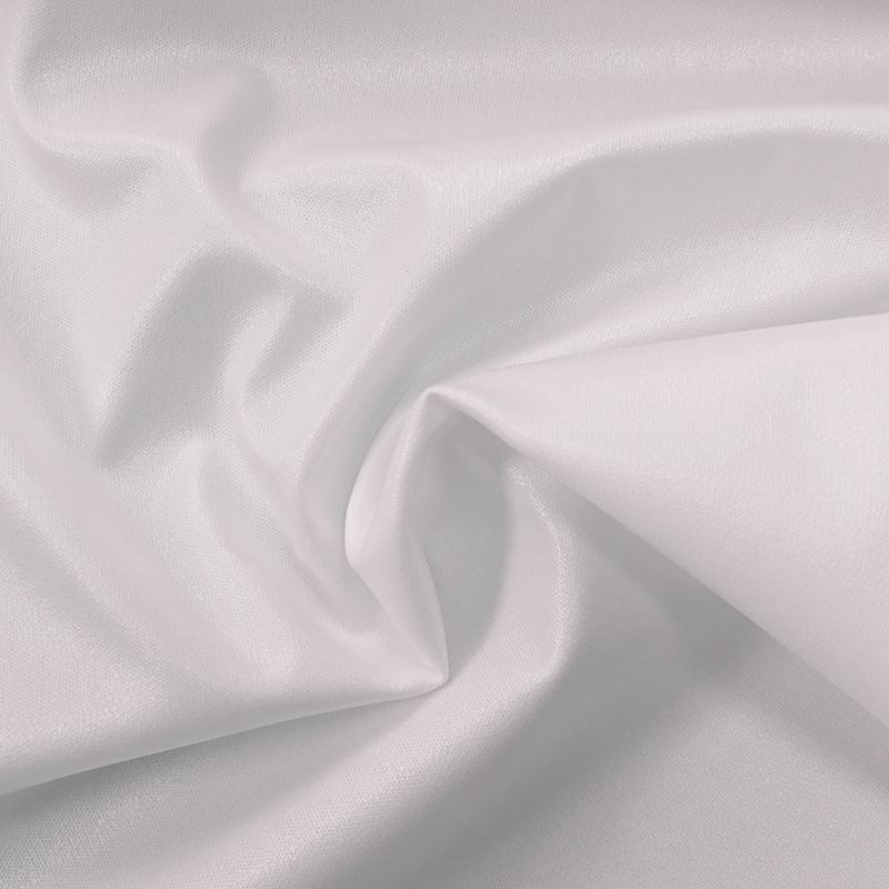 Coupon 3m Tissu Pul Uni Blanc  