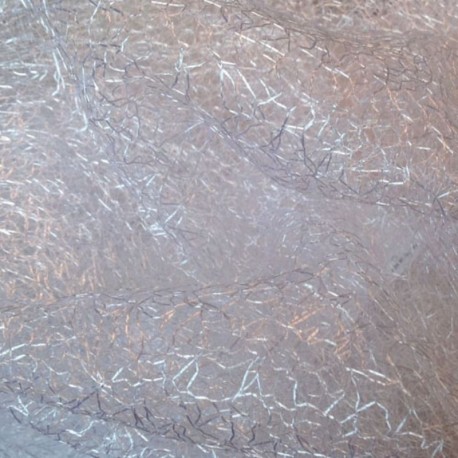 Coupon 3m Tissu Resille Blanc