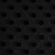 Coupon 3m Tissu Résille Gros Pois Floqués Noir