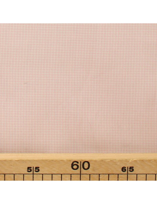 Tissu coton d'habillement imprimé rose