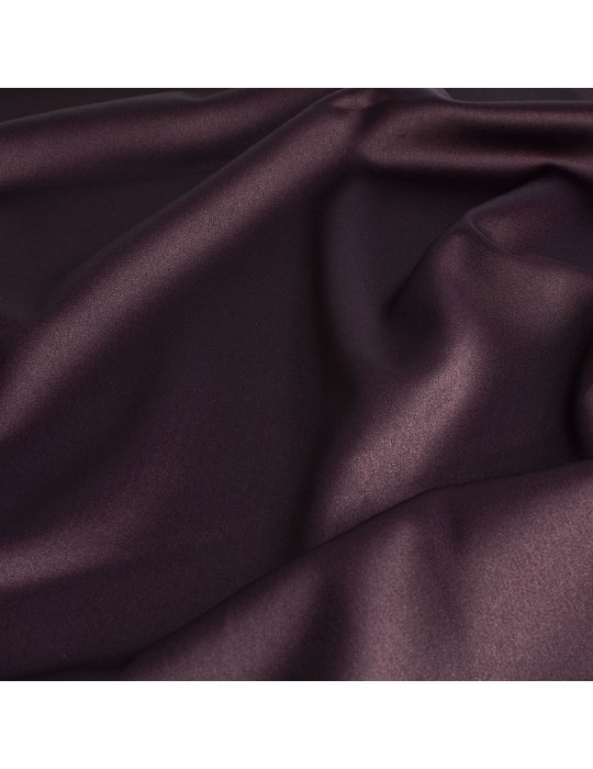 Coupon habillement satin 3 mètres violet