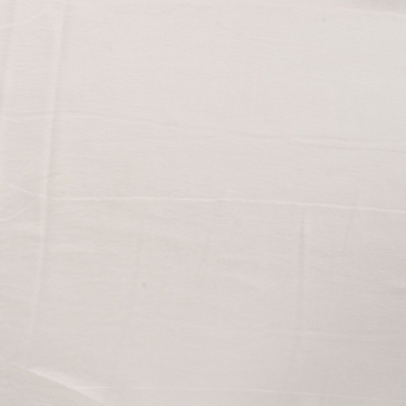 Coupon 3m Tissu Satin Lavé Ecru