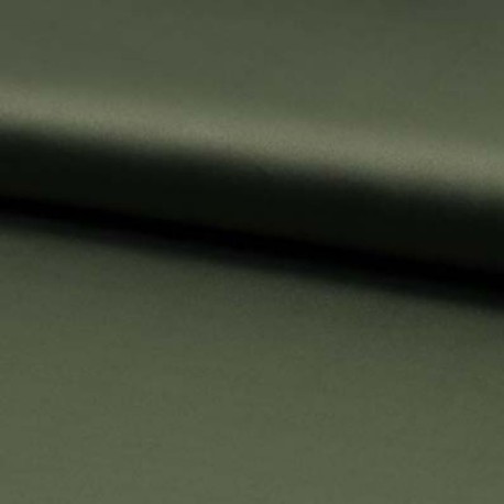 Coupon 3m Tissu Satin Stretch Army