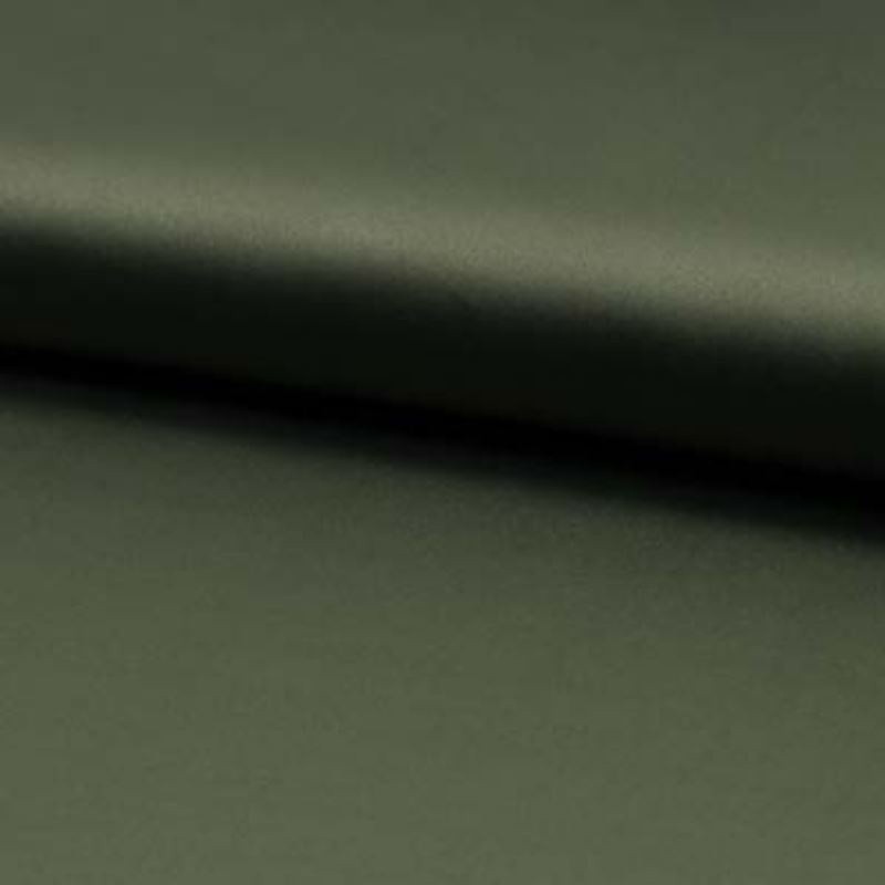 Coupon 3m Tissu Satin Stretch Army