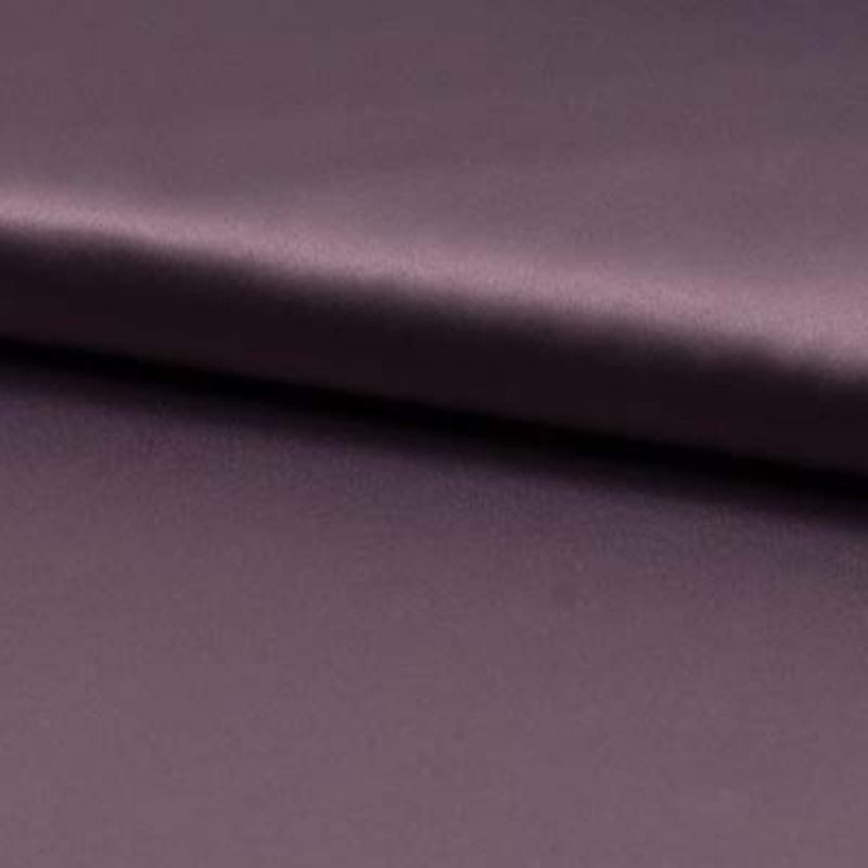 Coupon 3m Tissu Satin Stretch Mauve