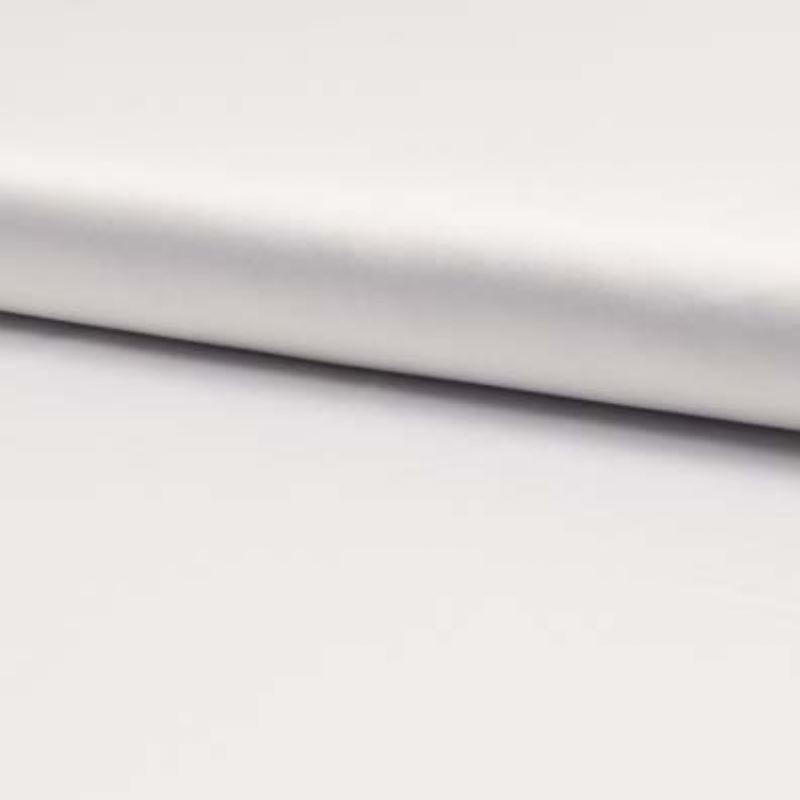 Coupon 3m Tissu Satin Stretch Blanc