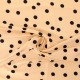 Coupon 3m Tissu Satin Elasthane Beige