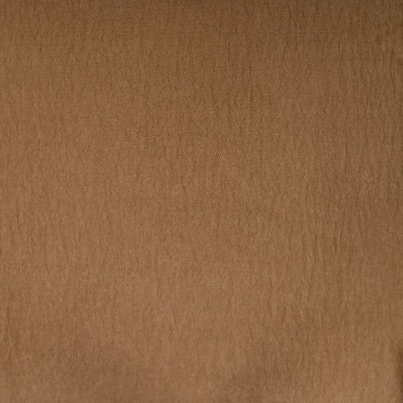 Coupon 3m Tissu Cupro Satin Uni Taupe Foncé
