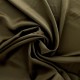 Coupon 3m Tissu Satin Uni Kaki 