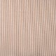Coupon 3m Tissu Poly Coton Seersucker Rayure Caramel 