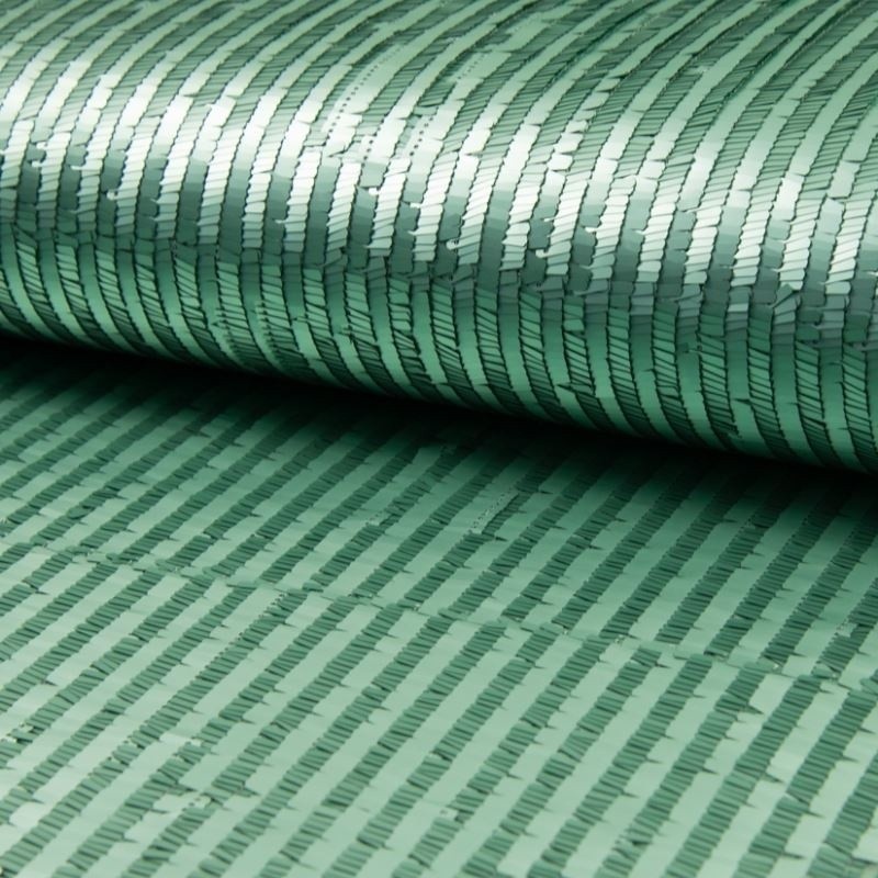 Coupon 3m Tissu Cocktail Rib Menthe 