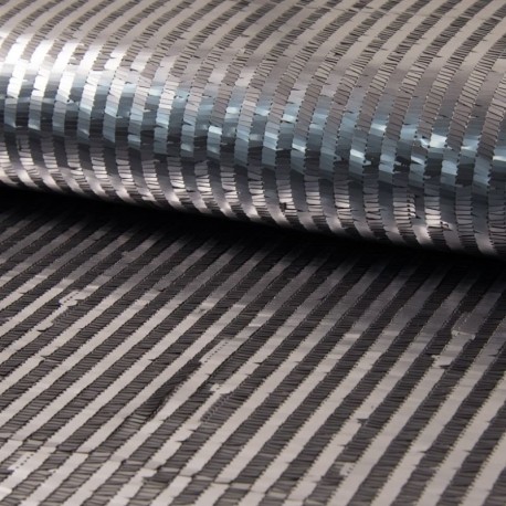 Coupon 3m Tissu Cocktail Rib Gris 