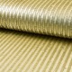 Coupon 3m Tissu Cocktail Rib Doré