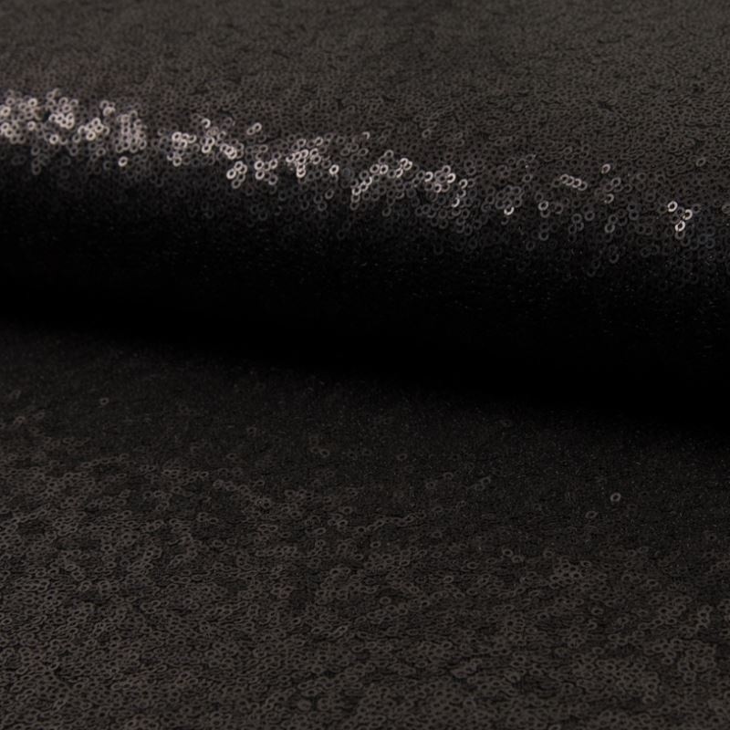 Coupon 3m Tissu Cocktail Katty Noir 