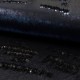 Coupon 3m Tissu Cocktail Houdini Noir Bleuté