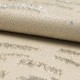 Coupon 3m Tissu Cocktail Houdini Doré Argenté 