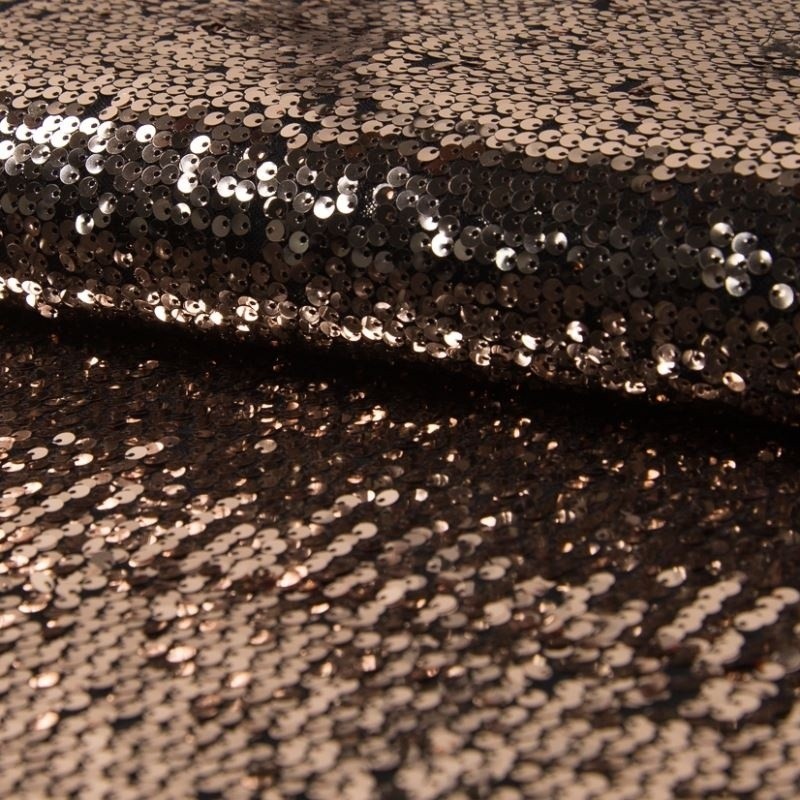 Coupon 3m Tissu Cocktail Dublin Bronze