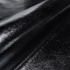 Coupon 3m Tissu Lamé Enduit Noir 