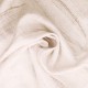 Coupon 3m Tissu Uni Vague Blanc 